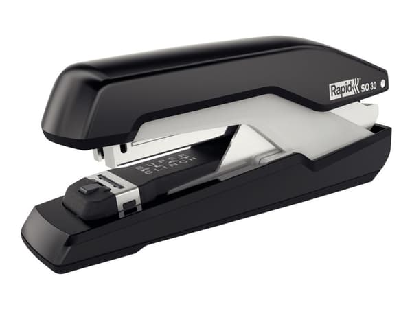Rapid Supreme SO30 - Stiftemaskin - 30 ark - metall, ABS-plast - svart