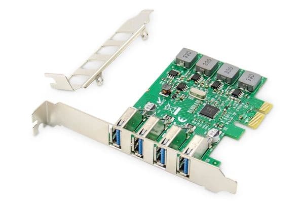 DIGITUS DS-30226 - USB-adapter - PCIe lavprofil - USB 3.0 x 4