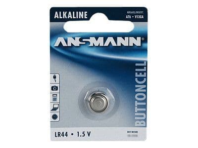 ANSMANN - Batteri LR44 - Alkalisk