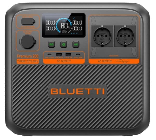 Bluetti Premium 200 V2 - 2073.6Wh / 2700W