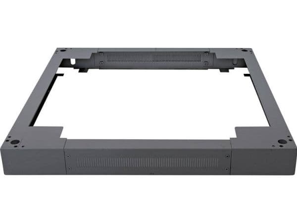 Intellinet 19" Plinth, Racksokkel, Stål, Sort, 1 stykker, 8 kg