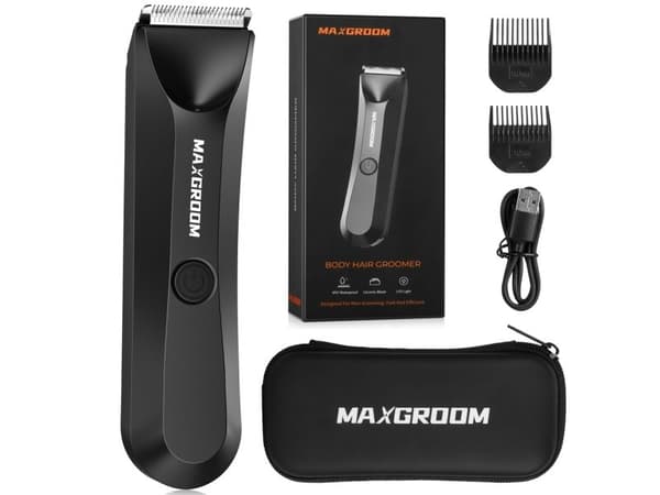MAXGROOM RFCD-9087 multifunksjonell trimmer med LED-lys - svart