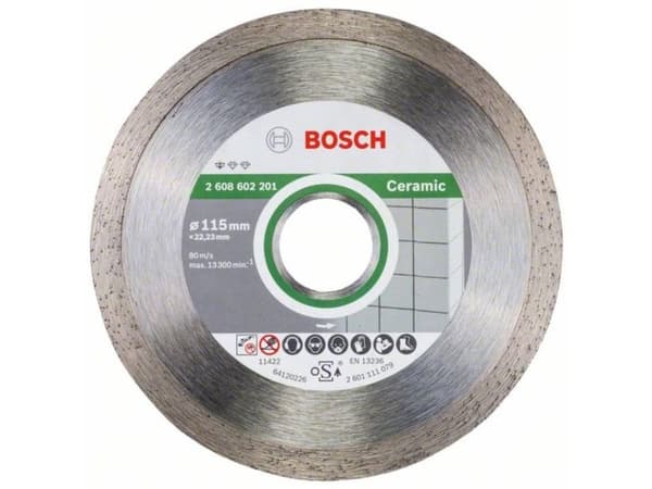 Bosch DIAMANTSKIVE STD CERAMIC 115X22,23MM