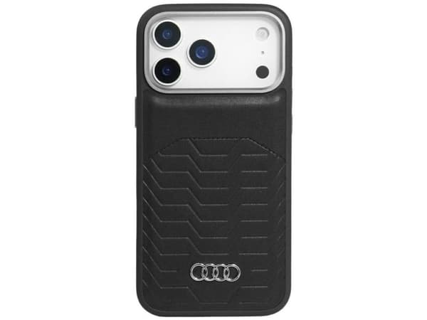 Audi GT Synthetic Leather MagSafe case for iPhone 17 Pro - black