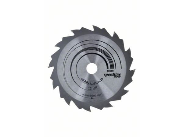Bosch PYÖRÖPESURI SPEEDLINE PUU 160X20MM12T
