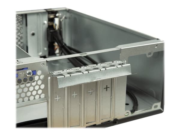 Inter-Tech S-331 - Ultra-compact desktop case - mini-ITX - ingen strømforsyning (TFX12V) - USB/lyd
