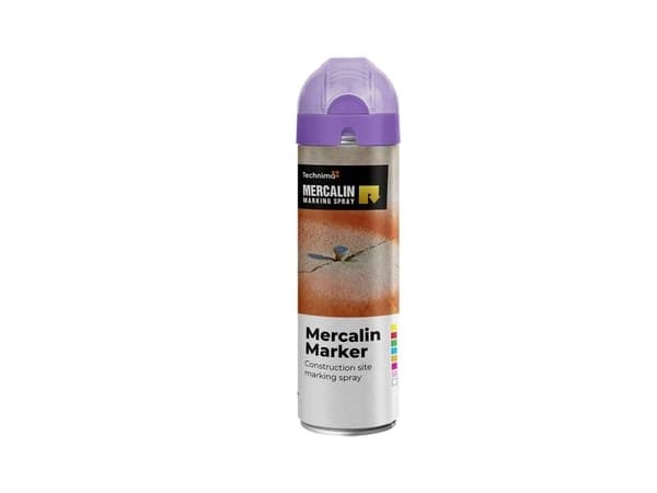 Mercalin® Marker FL mærkespray, fluorescerende violet
