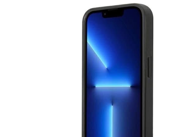 Karl Lagerfeld allover- etui til iPhone 13 mini - svart