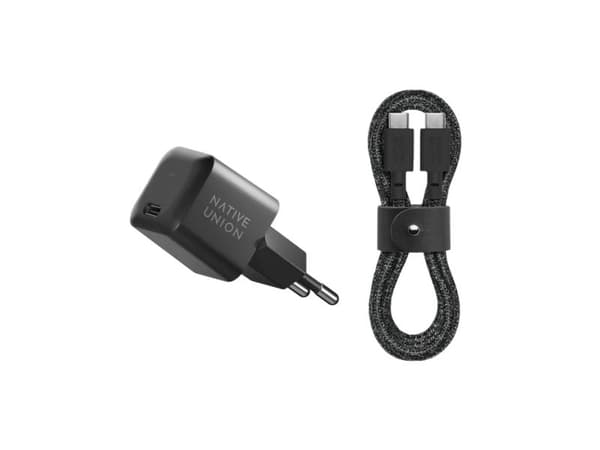Native Union FAST30-CC-BKCOS-EU, Innendørs, AC, Sort