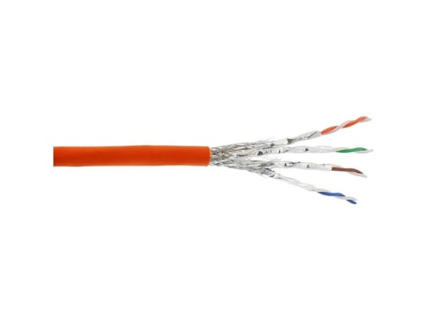 InLine 4043718208012, 100 m, Cat7a, S/FTP (S-STP), Orange
