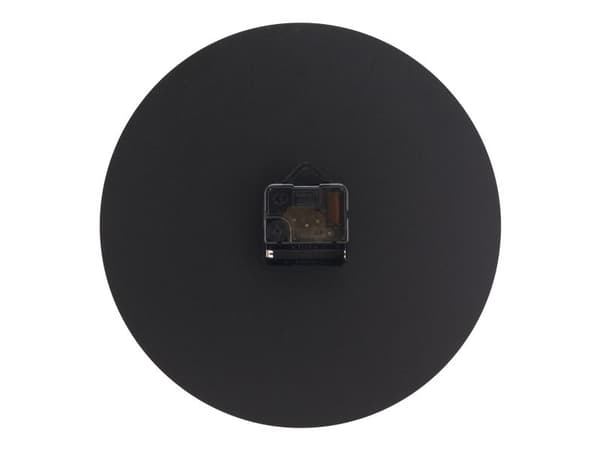 Securit® Silhuet klocktavla i svart