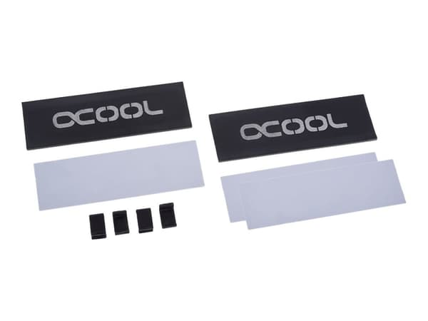 Alphacool HDX - M.2 SSD M01, Jäähdytyslevy/jäähdytin, Musta