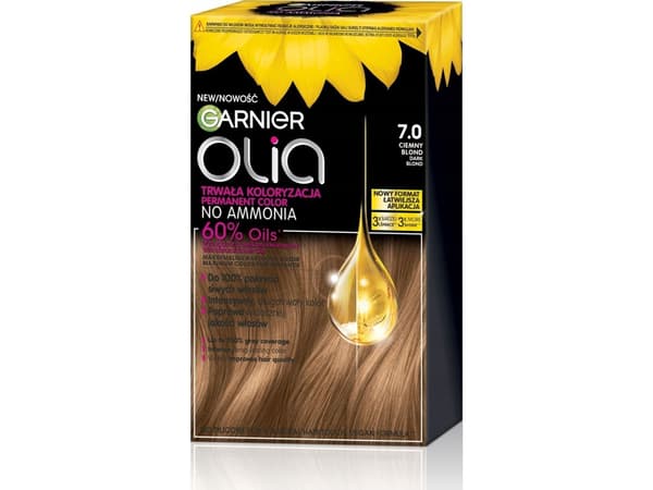 GARNIER_Olia hårfarge 7.0 Mørkeblond