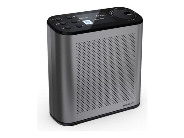 Sharp Osaka DR-P530 - Bärbar DAB-radio - inget operativsystem - åskmolnsgrå