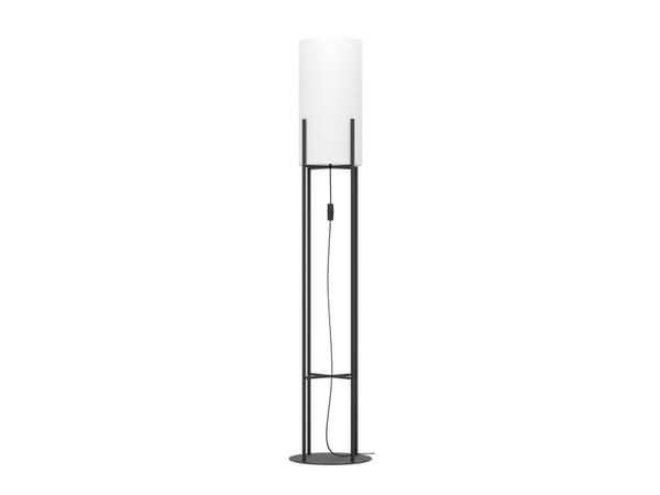 EGLO GLASTONBURY gulvlampe E27 sort/hvit