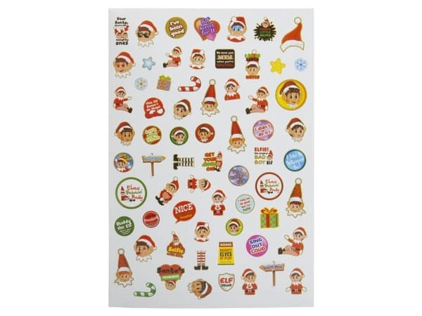 A4 Elf Colouring Book 48 pages with Sticker Sheet CDU