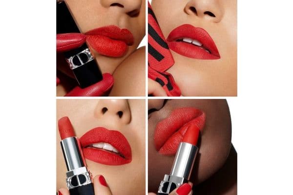 Dior Rouge Dior Mat Strong Red