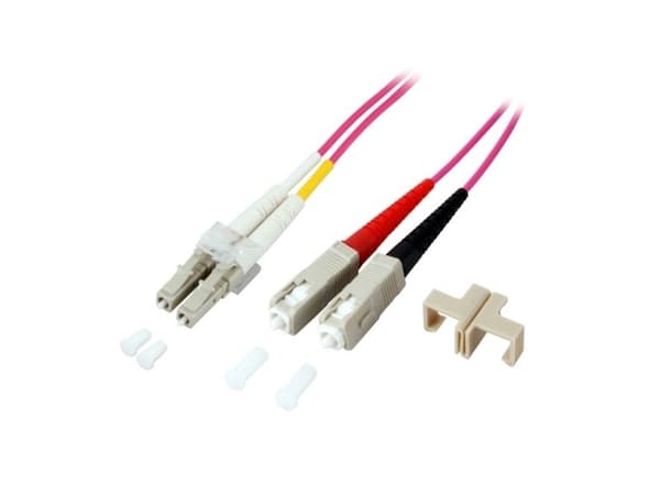 EFB Elektronik LC-SC 50/125µ, 3 m, OM4, LC, SC