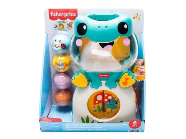 FP Frog with balls plays and blows JLB96