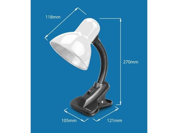 Esperanza skrivebordslampe svart (ELD106K)