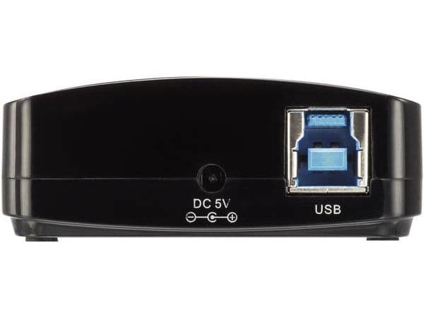 Renkforce 4-port USB 3.0-hub svart (1005584)