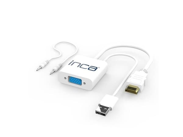 Cian Technology GmbH INCA Converter VGA till HDMI+USB och ljudkabel - Digital/Data