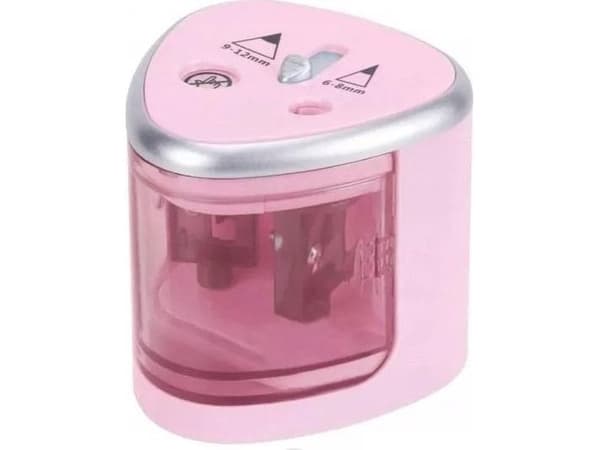 Strigo elektrisk blyantspisser rosa