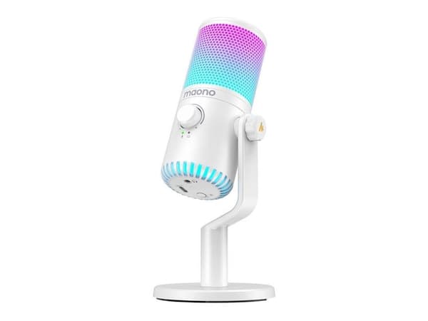 Maono DM30RGB spelmikrofon (vit)