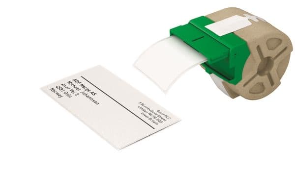Leitz - Vit - 225 kassett(er) etiketttejp
