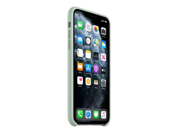 Apple - Skydd för mobiltelefon - silikon - beryll - för iPhone 11 Pro Max