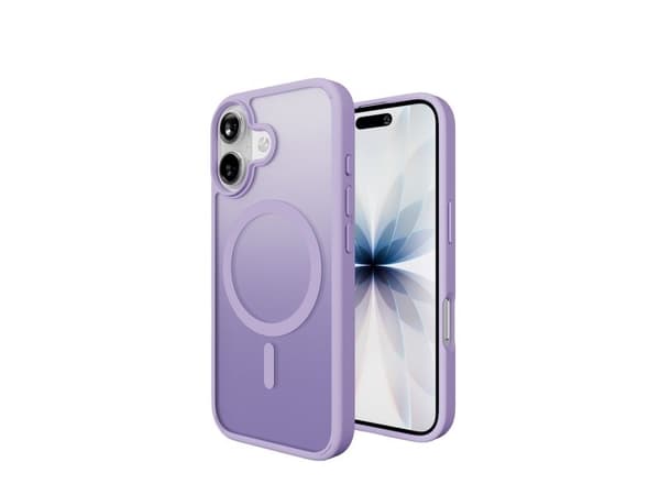 Puro Gradient TPU MagSafe-kompatibelt deksel til iPhone 17 - Lilla