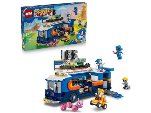 LEGO Sonic 77006 Team Sonicin komentoajoneuvo