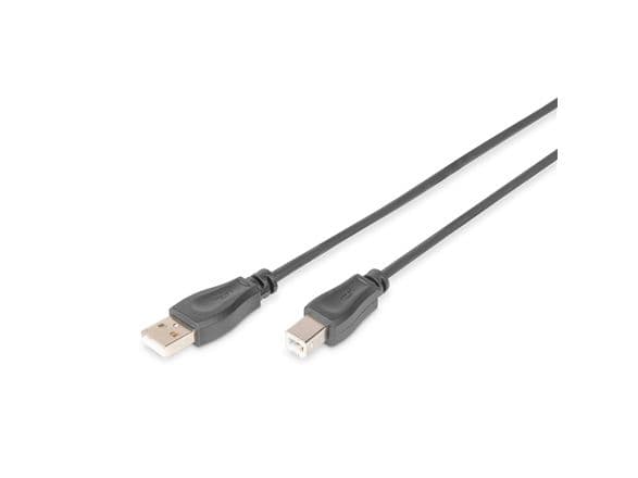 USB-kaapeli Digitus 2.0, lajiteltu, 3 m