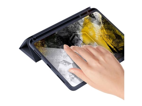 Blødt borddeksel til Samsung Galaxy Tab S10 Lite - sort