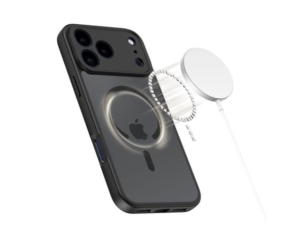 Tech-Protect BasicMag MagSafe-deksel for iPhone 17 Pro - matt svart