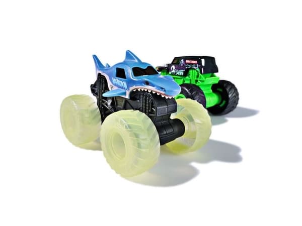 Monster Jam 1:43 Glowing Light 2-pack