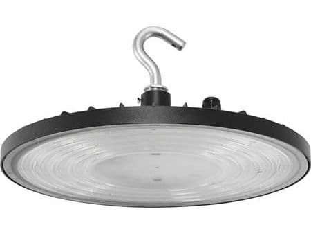 OPPLE Lighting Highbay Basic, Kiinteä kiinnitys, musta, musta, Alumiini, Polykarbonaatti (PC), Pyöreä, IK08