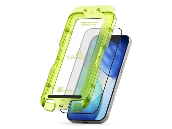 SZKLO HARTOWANE RINGKE EASY SLIDE 2-PACK IPHONE 17 BLACK
