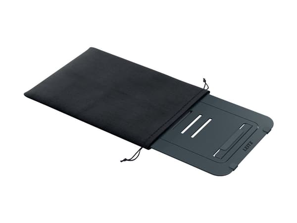 Leitz Ergo - Notebookstativ - justerbar, multi-vinkel, aluminium - 10" - 17" - mørk grå