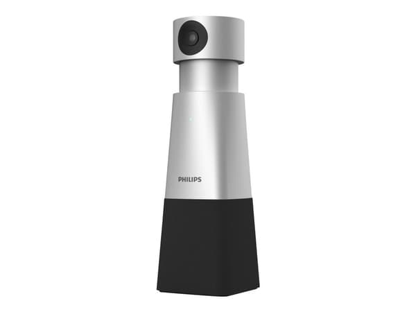 Philips Dictation SmartMeeting - HD Audio and Video Conferencing Solution - silver, mörkgrå