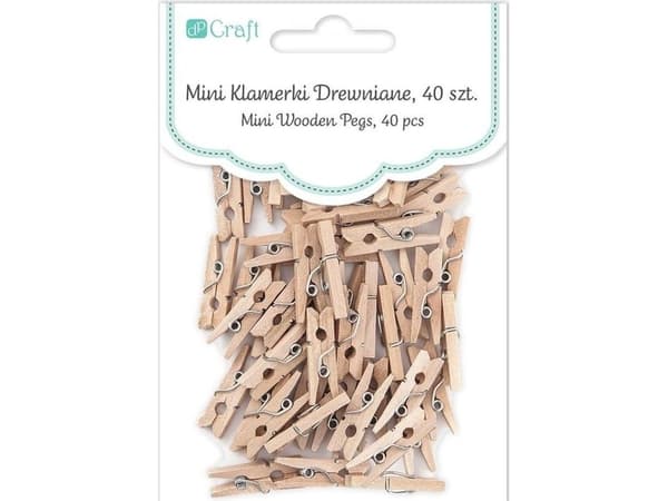 Mini tre klesklyper 2,5 cm 30 stk.