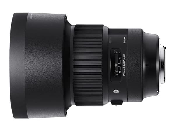 Objektiivi Sigma 105mm F2.8 DG DN macro Sony-E:lle [Art], musta