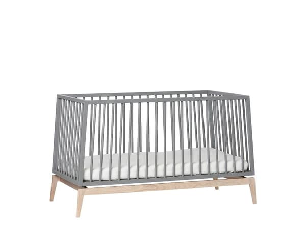 Leander Luna™ sprinkelseng 140x70 cm – grå