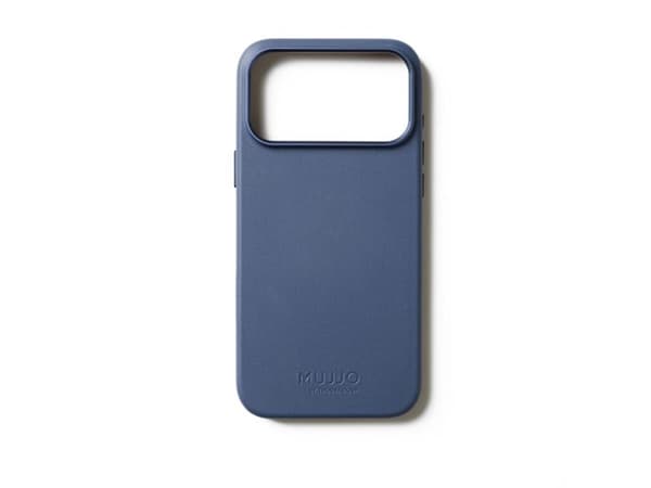 Mujjo Leather Case, Suojus, Apple, iPhone 17 Pro Max, 17,5 cm (6.9"), Sininen