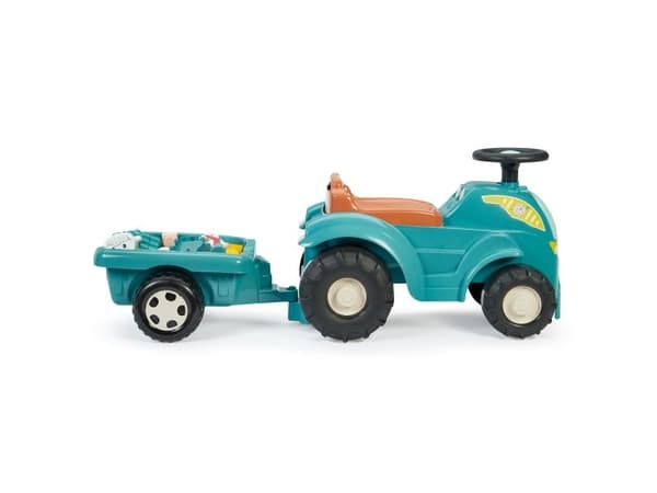 Riktningsstyrd traktor med släp