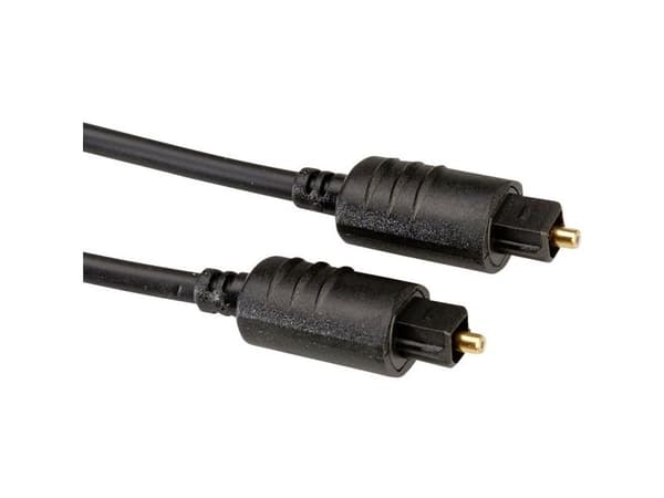 ROLINE 11.09.4383, TOSLINK, Hanstik, TOSLINK, Hanstik, 3 m, Sort