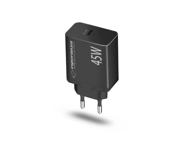 Esperanza EZC108K vegglader 45W USB-C PD