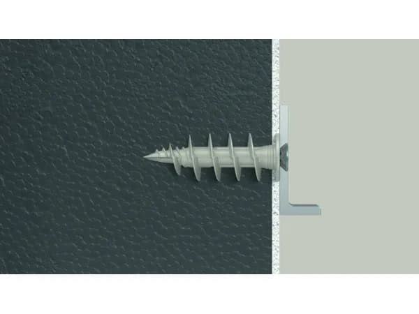 Fischer 570347, Veggplugg, Gipsplater, Plast, Grå, Torx, TX40