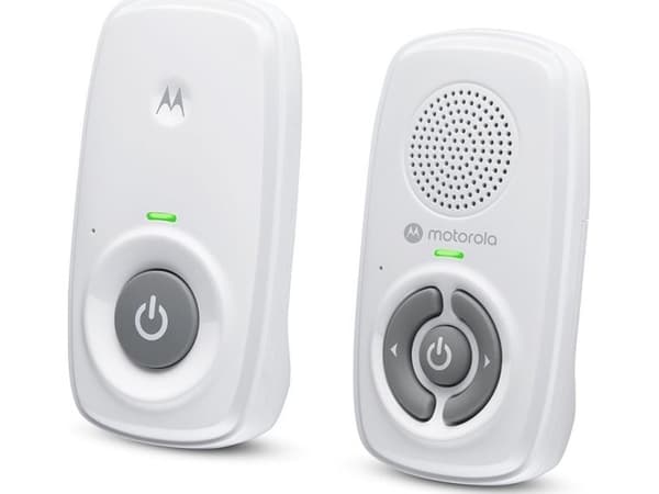Motorola AM21, DECT-babytelefon, 300 m, Hvit, Batteri