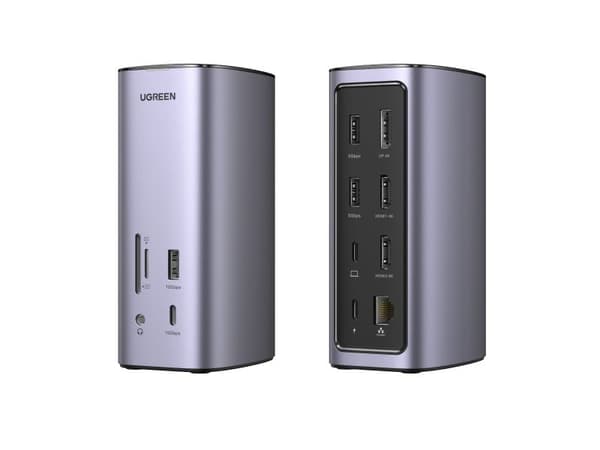 Ugreen - Dokkingstasjon - USB-C - HDMI - 1GbE